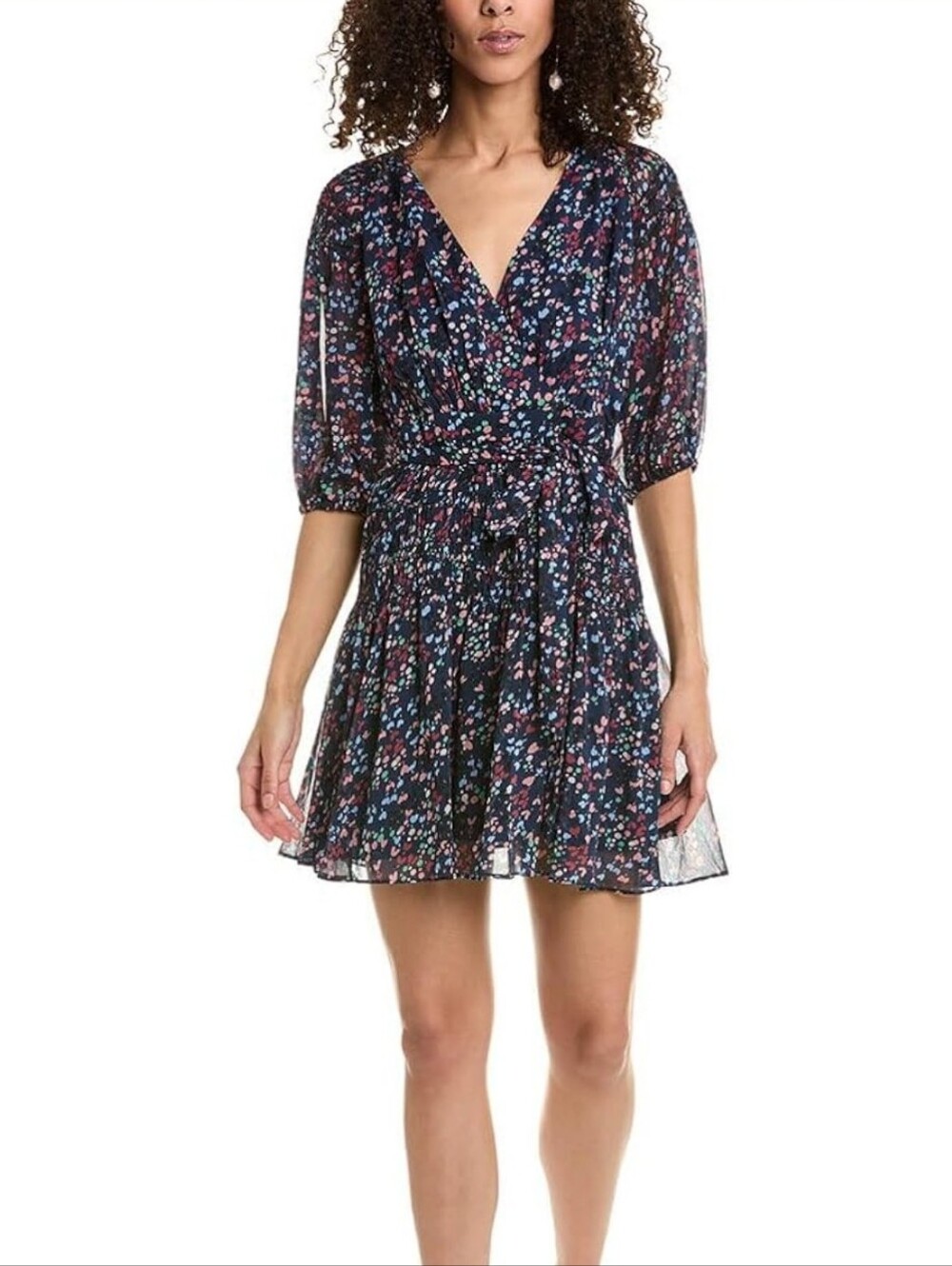 Ted Baker Casadee Romantic Wrap Mini Dress NWT